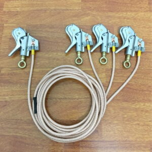 Bộ tiếp địa trung thế 4 kẹp đẹp