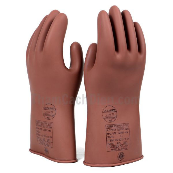 Găng Tay Cách Điện Hạ Thế Yotsugi Xuất Xứ Nhật Bản - HGTD00031 1 Găng Tay Cách Điện Chất Lượng Tốt