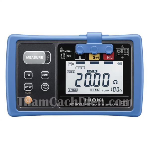 Thiết Bị Kiểm Tra Nối Đất Hioki FT6031-50 - HKND00006 1 Thiết Bị Kiểm Tra Nối Đất